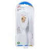 China White ABS Nylon Adult Baby Infant Comb And Brush Set wholesale