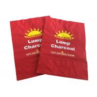 China Customized Kraft Paper Bag For Firebrand BBQ Charcoal Hardwood Sawdust Briquette on sale