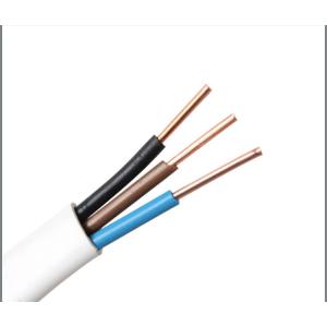 Flexible Copper Condutor PVC Insulated Double PVC Sheath Twin and Earth Flat Cable