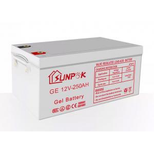 Solar Deep Cycle Gel Lead Acid Batteries 12v 200ah 250ah Solar Storage Battery