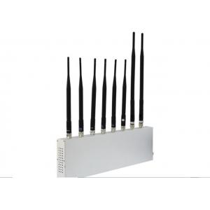 Indoor 808M UHF / VHF GPS Signal Jammer 8 Band with High Power