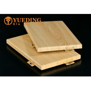 China 孔付きアルミファサードパネル 外装 アルミカーテン壁 wholesale