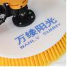 China Lightweight Single Rotating Disc Solar Panel Cleaning Brush OEM Supported Water Pipe and Water Pump wholesale
