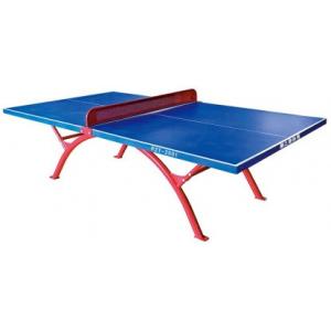 SMC Resin Material Outdoor Table Tennis Table Single Rainbow Standard Frame