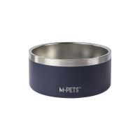 China Pet Food Dog Feeder With Stainless Steel Bowl Raised Dog Bowls Non Spill Dog Bowl on sale