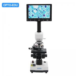 China OPTO-EDU A33.5100 7 LCD 640x Video Microscopio Usb Digital Heating Stage Biological Microscope supplier