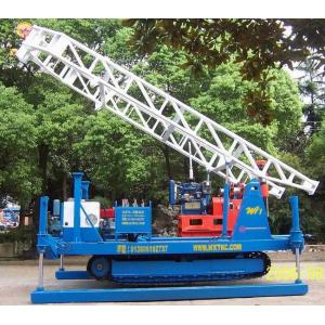 GXYL-2 Hydraulic Chuck Crawler Drilling Rig Hydraulic , Portable Drilling Machine