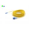 China 9 / 125μM Fiber Optic Patch Cables , 2.0mm Jacket OD Optical Patch Cord SC - E2000 wholesale