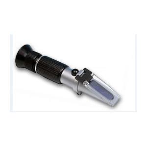 Comfortable Rubber Hand Held Refractometer Condition New Light Aluminum Construction