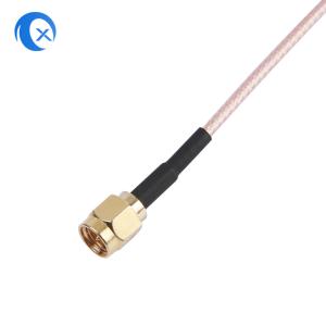 N-tipo cable del cable SMA de los montajes de cable coaxial del RF RG316 de puente del conector BNC de MMCX