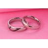 Stainless Steel Wedding ring, Couple Ring with silver color , Simple Design Ring