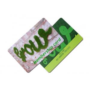 China PVC Plastic Retail RFID 0.76Mm Pre Printed PVC Cards supplier