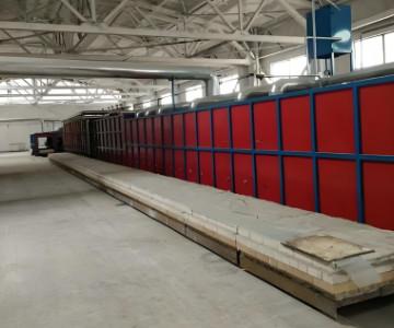 High Temperature Tunnel Kiln Perfect Combination of Drying and Burning Bricks