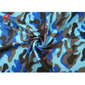 China Disruptive Pattern Printed Polyester Spandex Fabric For Bags / Jacket / Shoes supplier