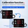 China Professional Digital Thermometer LX935T with Dual External Probes Large LED Screen  for Pool Sauna Aquarium Home Industrial Use wholesale