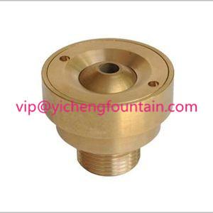 Adjustable Dry Straight Spray Fountain Nozzle Brass Material DN25 Connection