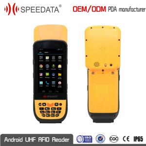 China Portable Grey Long Range RFID PDA Scanner with LF Reader Chip And Tags wholesale