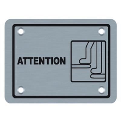 attention sign warning sign safety sign (BA-P018)