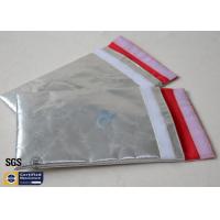 China Fireproof Bag Document Cash Envelope 1022℉ Silver Non Itchy Fiberglass Cloth on sale