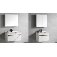China Modern Floating Bathroom Vanity Combo With Mirror 24-40 Inches on sale