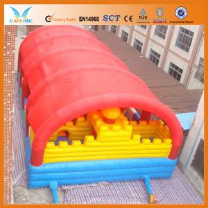 Teenagers Inflatable Bouncy Castle For Theme Park Tear Resistance