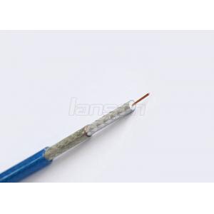 China 20 AWG CCS TV Coaxial Cable , 75 OHM Rg59 Coaxial Cable For CATV System supplier
