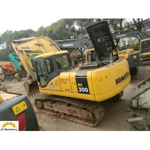 2012 Year 20T Used Komatsu Excavator PC200-7 0.8M3 Bucket Size 5km/H