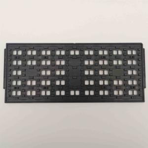 Customized Black ESD PPE JEDEC Tray For Electronic Component