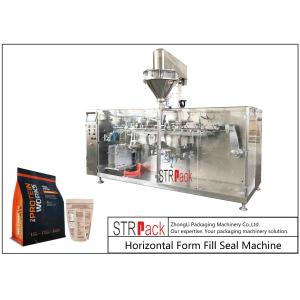 China Automatic Horizontal Premade Pouch Packaging Machine For Protein Powder Filling And Sealing Pack supplier