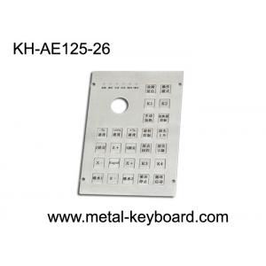 China 26 keys Customized Layout Industrial Metal Keyboard with Functions Keys supplier