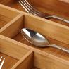 China 100% Pure Bamboo Expandable, kitchen Utensil - Cutlery and Utility Bamboo Drawer Organizer wholesale