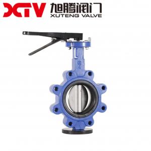 EPDM/PTFE Soft Seal Flange Connection Butterfly Valve for Mid-Pressure Work Pressure