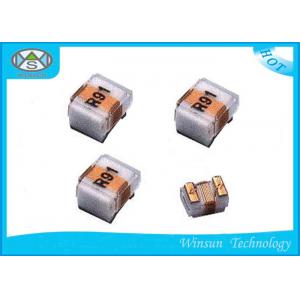 China Yellow / Black Wire Wound Inductor 0402 ~ 1210 Ceramic Chip Inductors High Frequency supplier