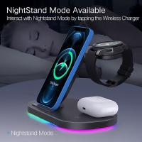 China Black Qi Wireless Charger Station on sale