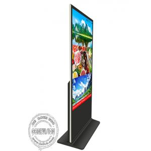 65" 75" 85" Indoor Floor Standing Android 11 OS 4K Mall Advertising Kiosk Digital Signage Totem