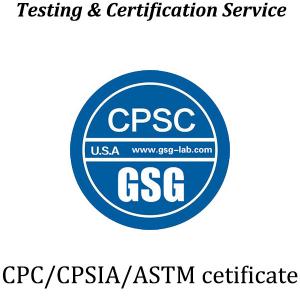 Childs Products Certificate American CPC Certification North American Certification