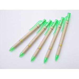 China Eco-friendly logo pen promotional advertising Stationery recyclable paper pen supplier