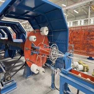 China Équipement de tirage de câbles et fils - Machine à câbler de type arc Bow Cabler 1250/1+4 supplier