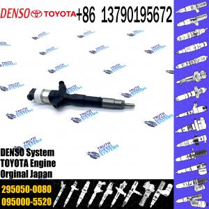 1KD-FTV 295050-0080 Nozzles Common Rail Fuel Injector 295050-0083 295050-0084 295050-0085 295050-0086 for Toyota Dyna 3.