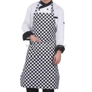 China apparel factory custom various style chef apron bib waist and full body chef apron kitchen apron supplier