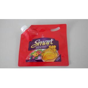 China 4.5L Large Red Spout Pouch Packaging supplier