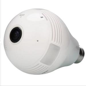 China 1080p 3mp E27 Base Camera Light Bulb 360 Degree Viewing supplier