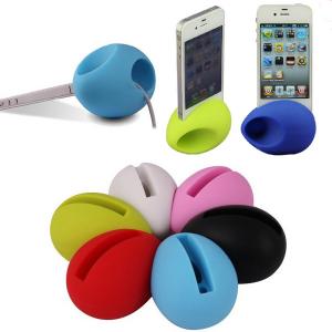 China Egg shaped phone stand / amplifier/speaker supplier