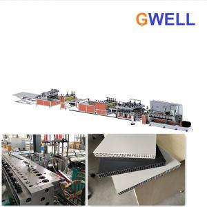 China PP Hollow Building Sheet Extrusion Line Plastic Building Board Making Machine supplier