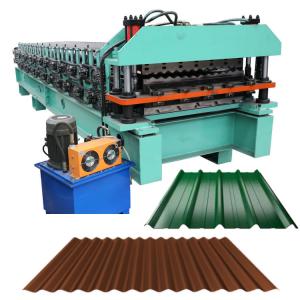 Customized Metal Double Deck Roll Forming Machine For Trapezoidal And Corrugated panel