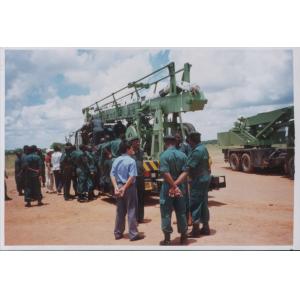 Truck-mounted Waterwell Drilling Rig SIN250 With Dual Hydraulic Cylinder