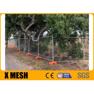 Welded Galvanized Metal Mesh Fencing , Portable Outdoor Fence 2.4 X 2.1 Metres