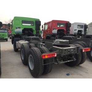 China Capacity 25 - 40 Tons Cargo Truck Chassis SINOTRUK HOWO ZZ1257N4641W TR691 Tyre supplier