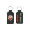 Plastic Custom Soft Pvc Keychain Double Side Embossed Keyring 100% Nontoxic