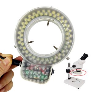 China 64T Microscope Light Source LED Ring Microscope Lamp on sale